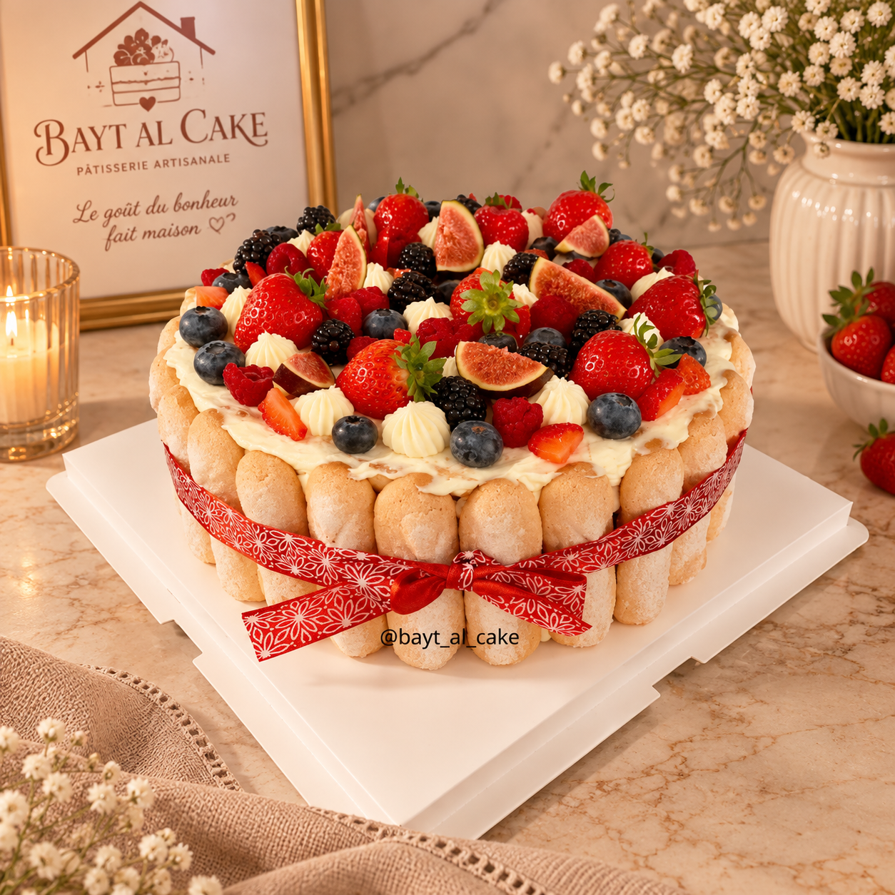 Charlotte Fruits Rouges