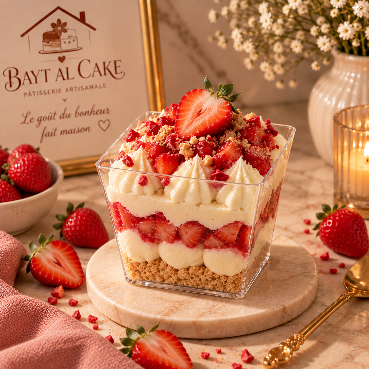 Verrine Fraise