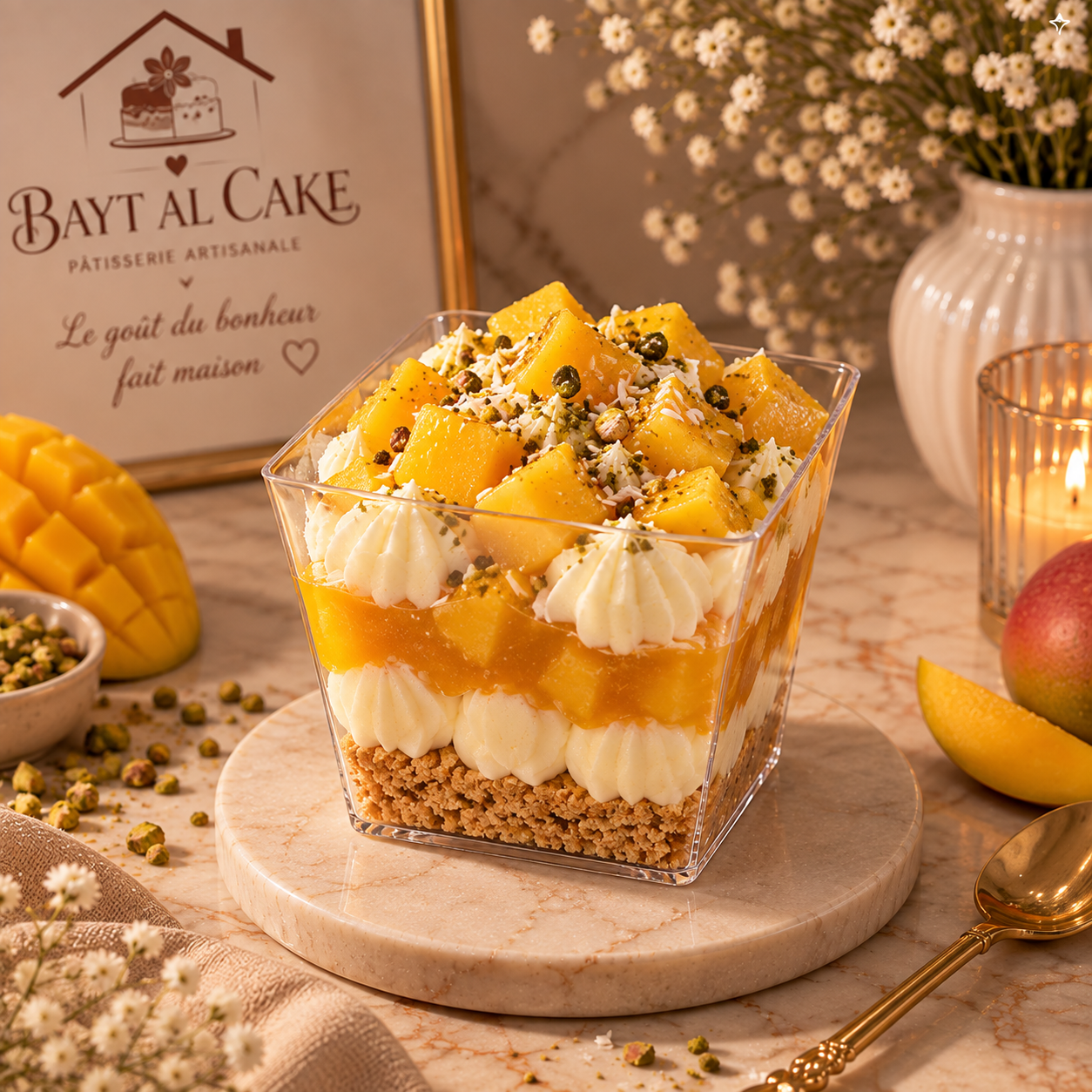 Verrine Mangue